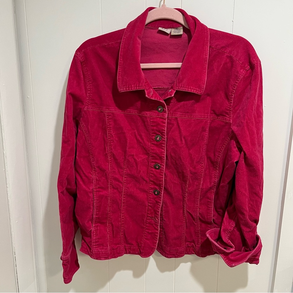 Pink Corduroy Jacket
